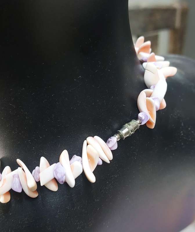 Vintage  coral necklace never used