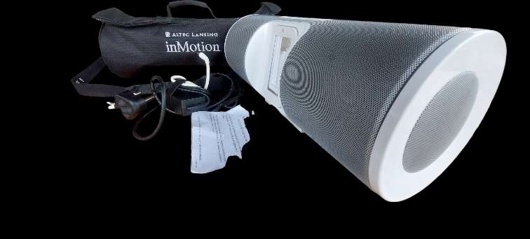 MADE BY JBL Altec Lansing inMotion iM7 SPEAKER WITH CARRY CASE
