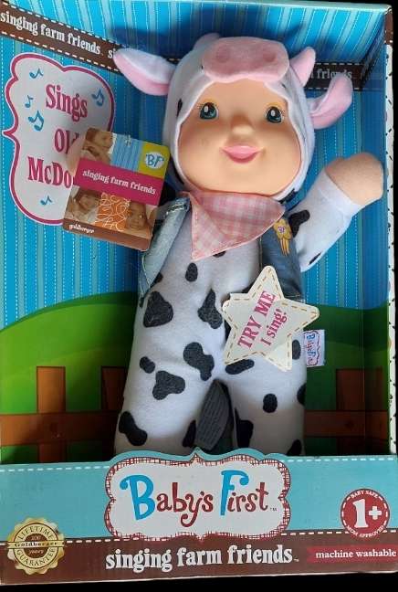 PERFECT CHRISTMAS GIFT 35 CM TALL SINGING OLD MAC DONALD HAD A FARM DOLL