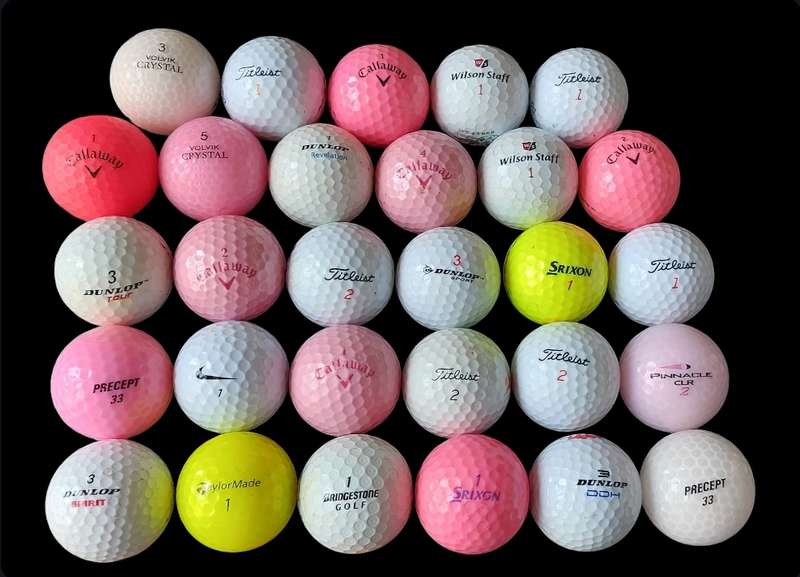 FOR THE COLLECTOR GOLF BALLS BID PER BALL