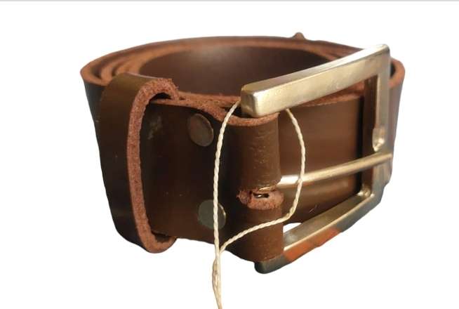 Genuine leather belt