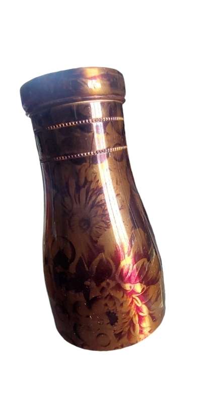 LAST 1 CARAFE PURE COPPER VESSEL WITH CUP AYURVEDA PROPERTIES