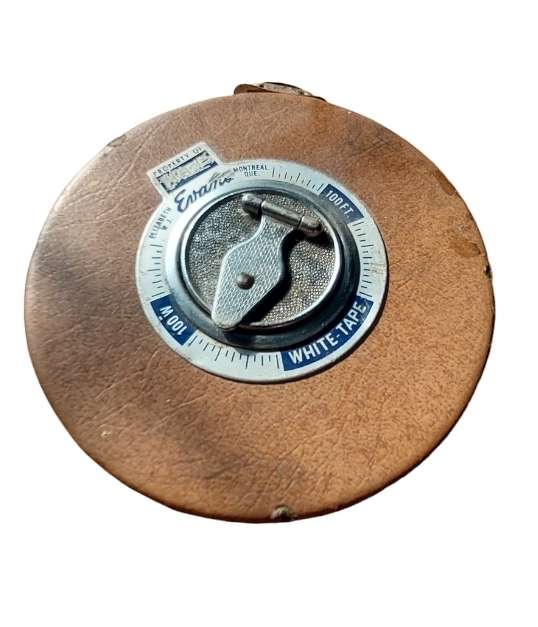 VINTAGE 100FT TAPE MEASURE 100% WORKS