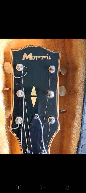 1970S MADE IN JAPAN MORRIS LES PAUL GUITAR READ DESCRIPTION