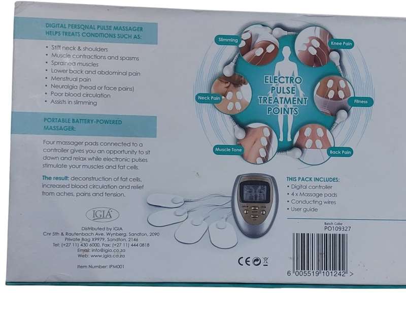 IGIA DEEP PULSE MASSAGER BATTERY INCLUDED