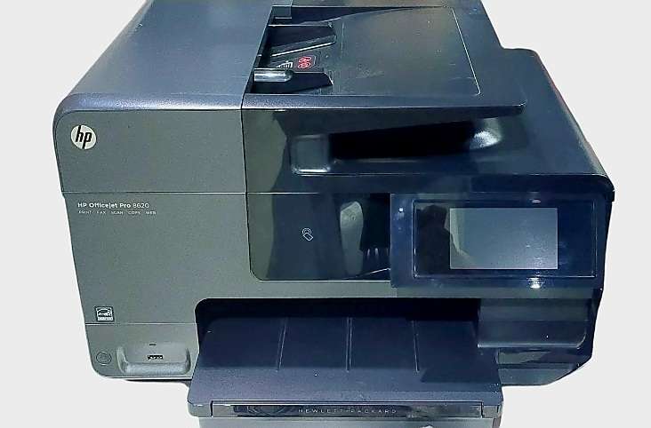 HP OFFICE JET PRO 8620 TOUCH SCREEN WORKS PERFECTLY INK ONLY REQUIRED