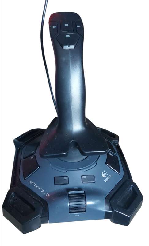 BOXED LOGITECH ATTACK 3 JOYSTICK WORKS PERFECTLY