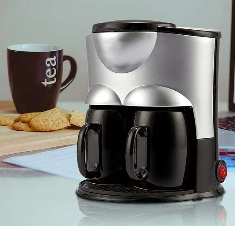 MINI BEAN TO CUP COFFEE MAKER OR TEA INCLUDING MUGS