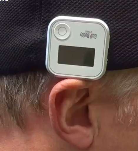 GOLF BUDDY VOICE  GPS RANGEFINDER BOXED  WITH ALL ASESSORIES WORKS PERFECTLY