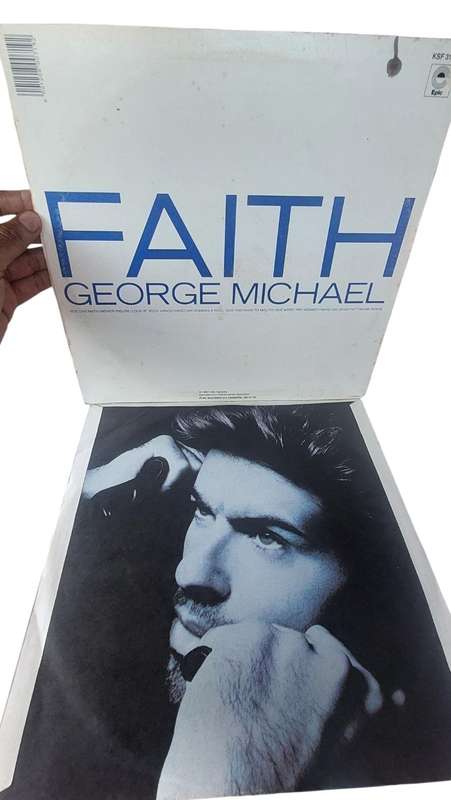 Rare FAITH  George Michael vinyl  lp works perfectly