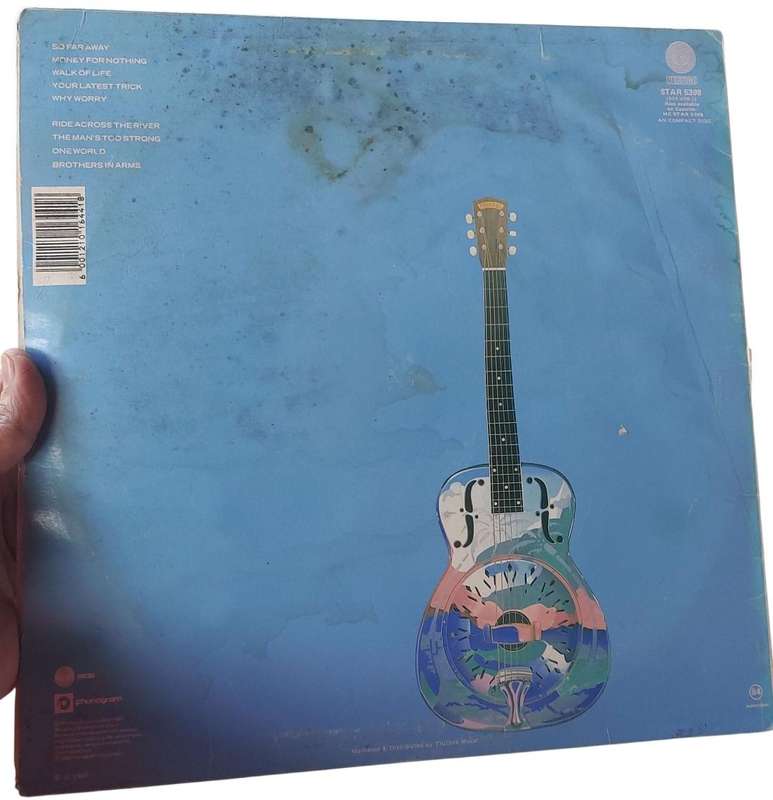 Dire straights Brothers in arms vinyl lp works perfectly