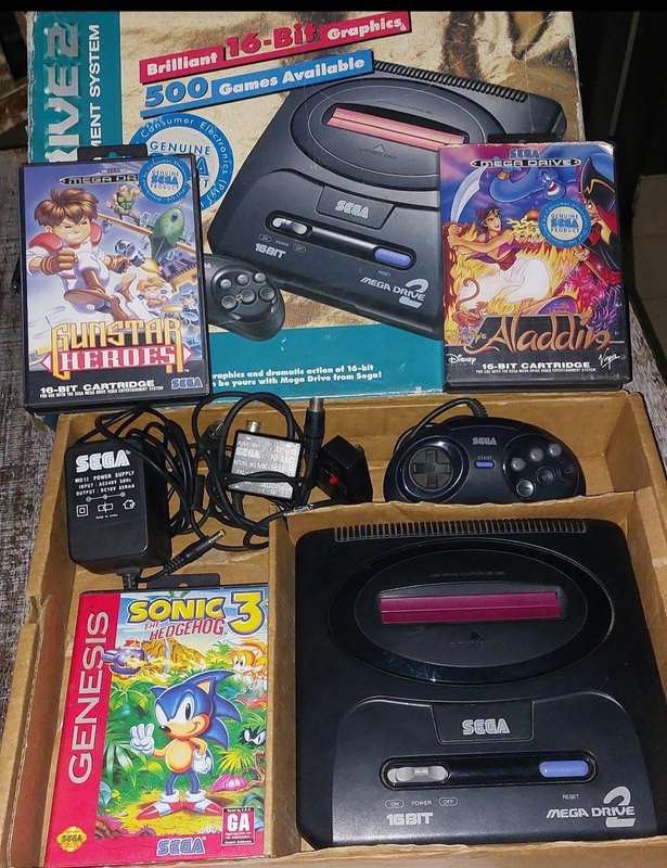 Super rage sega megadrive all original components including 3 game