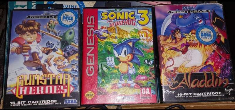Super rage sega megadrive all original components including 3 game