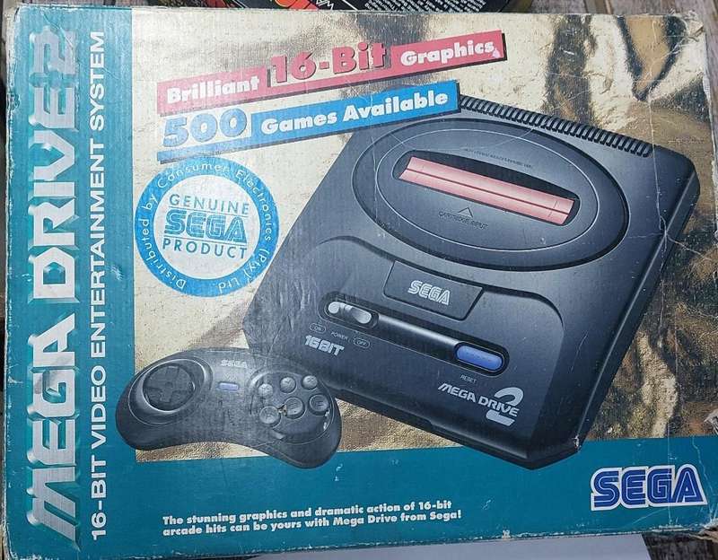 Super rage sega megadrive all original components including 3 game