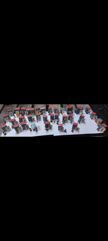 Ultra rare marks disneykins complete set from 1 to 34 see pics