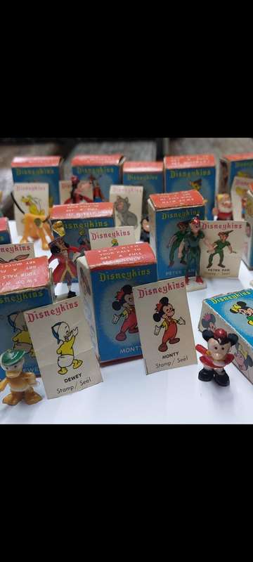 Ultra rare marks disneykins complete set from 1 to 34 see pics