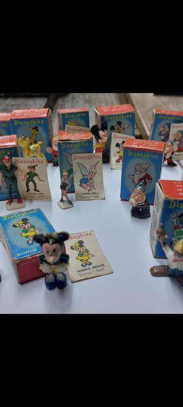 Ultra rare marks disneykins complete set from 1 to 34 see pics