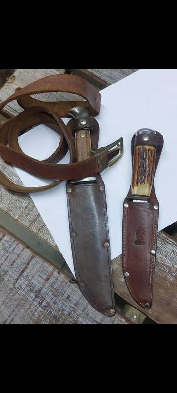 FOR THE COLLECTOR Rare solingen German knives x 2 awesome condition