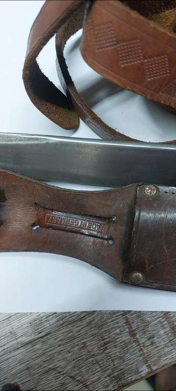 FOR THE COLLECTOR Rare solingen German knives x 2 awesome condition