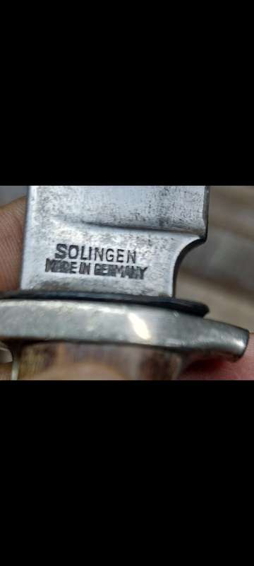FOR THE COLLECTOR Rare solingen German knives x 2 awesome condition
