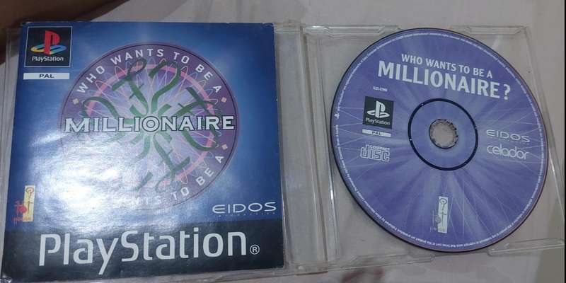 RARE Playstation 1 game who wants to be a millionaire