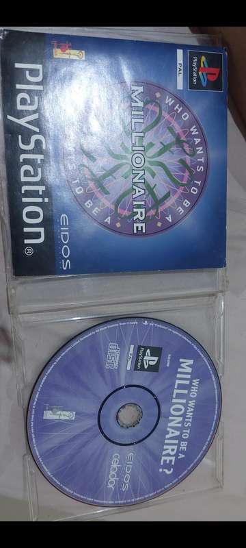 RARE Playstation 1 game who wants to be a millionaire