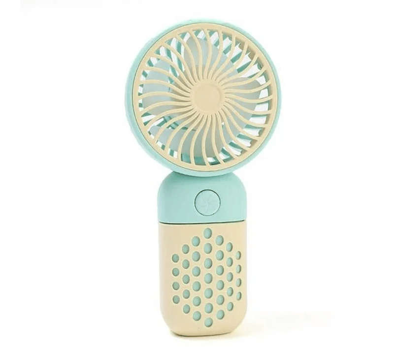 MINI USB HANDHELD PORTABLE FAN - Z9 (YELLOW,GREEN)
