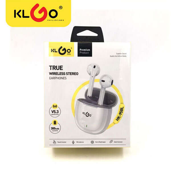 KLGO TRUE WIRELESS STEREO EARPHONES