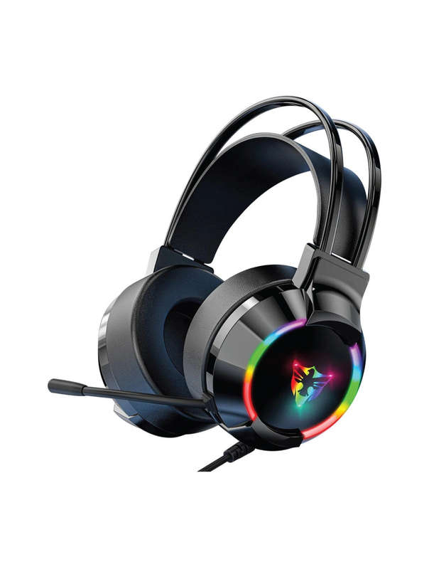 G606 Gaming Headsets E-Sport Retractable Headphones with RGB Backlight