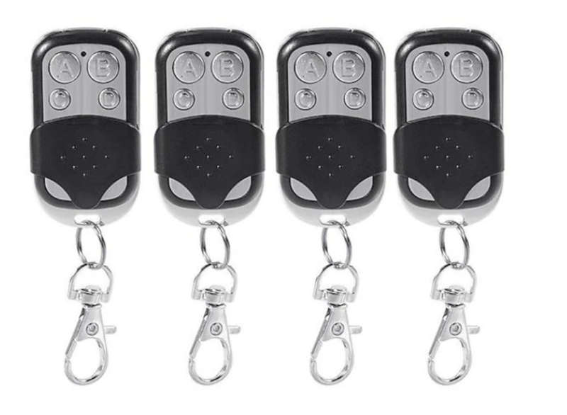 AOWEIXUN ORVESION UNIVERSAL FIXED CODE REMOTE CONTROL - SET OF 4