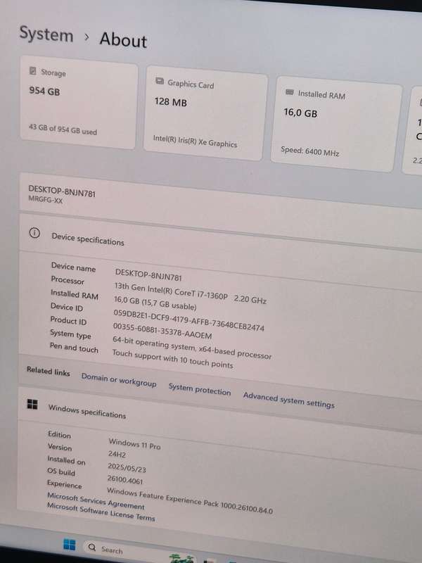 Huawei MateBook X Pro | 13th Gen Core i7 | Good As New