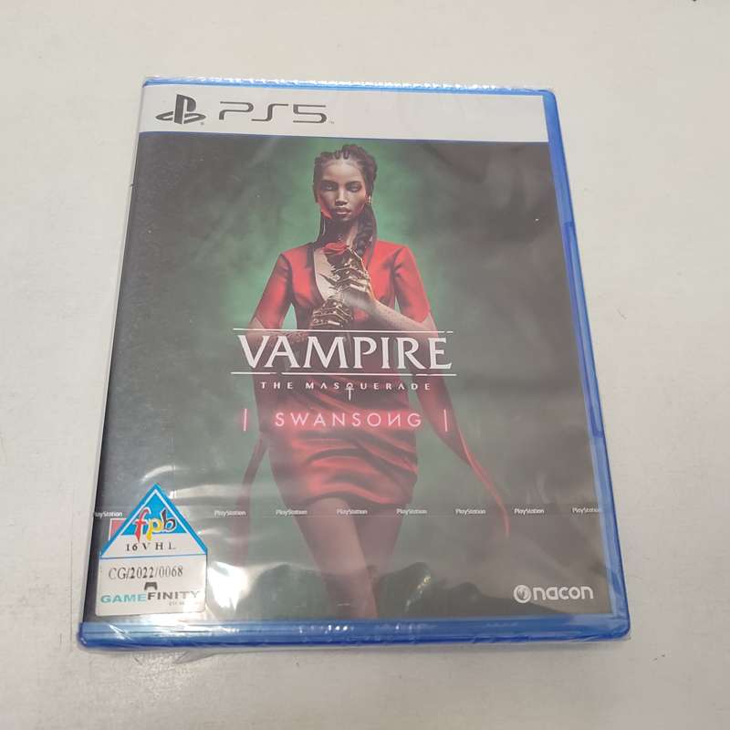 Vampire the Masquerade Swansog Playstation 5 PS5