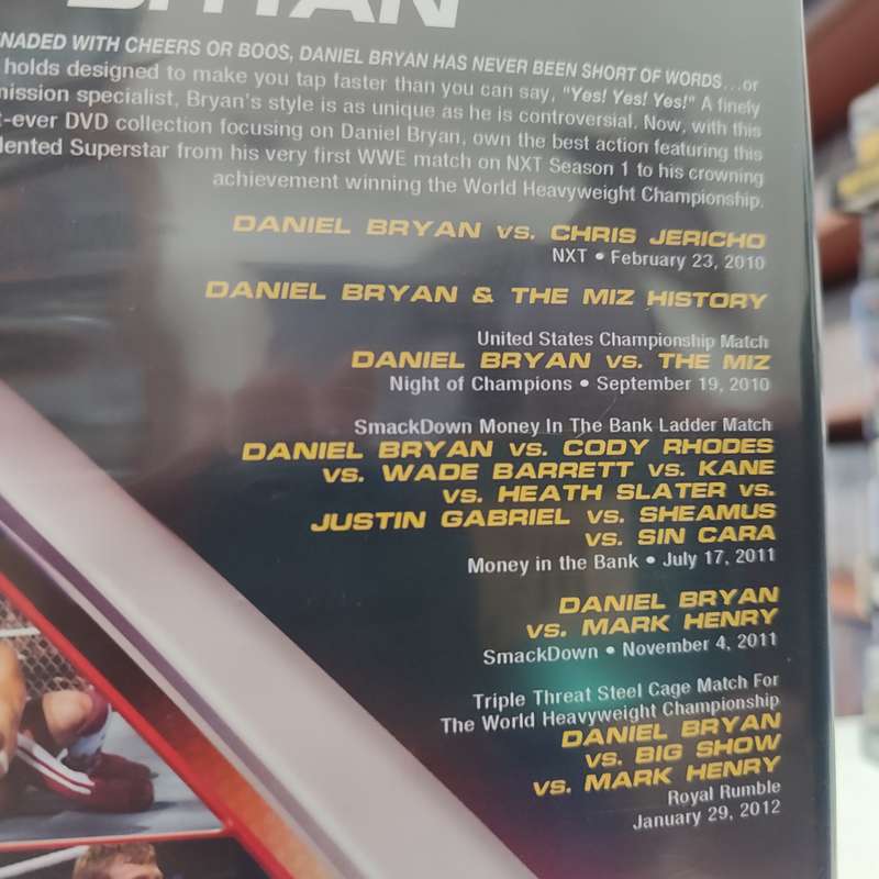 WWE Superstar Collection Daniel Bryan Dvd