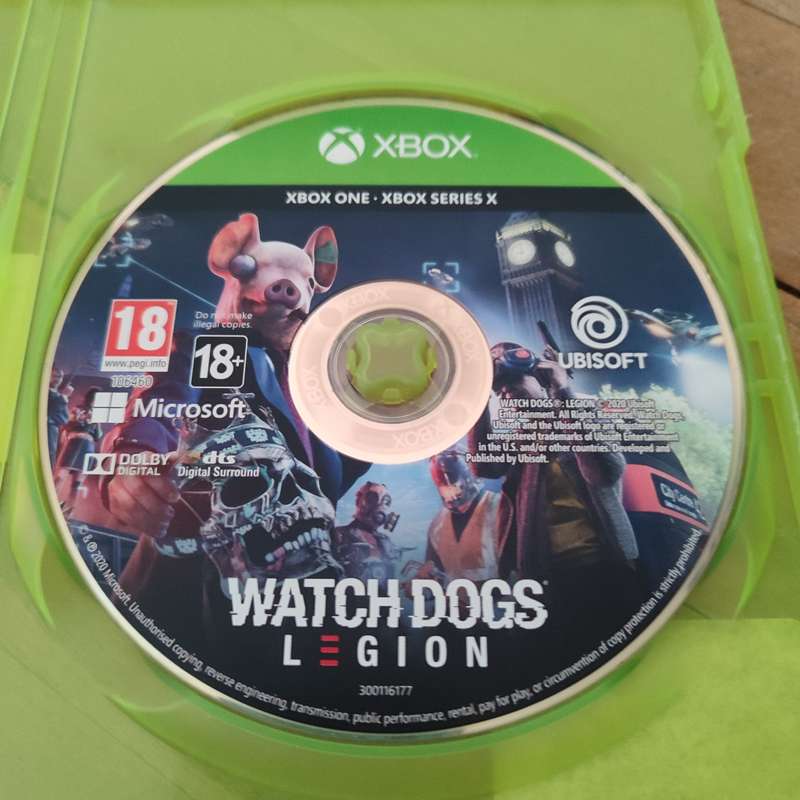 Watchdogs Legion  Xbox One / Xbox Series X Disc Only