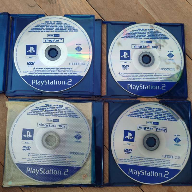 Singstar PlayStation 2 Promo Copy Bundle