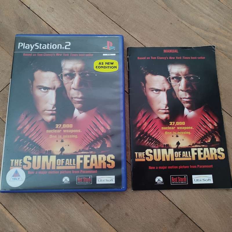 The Sum of All Fears Playstation 2 PS2