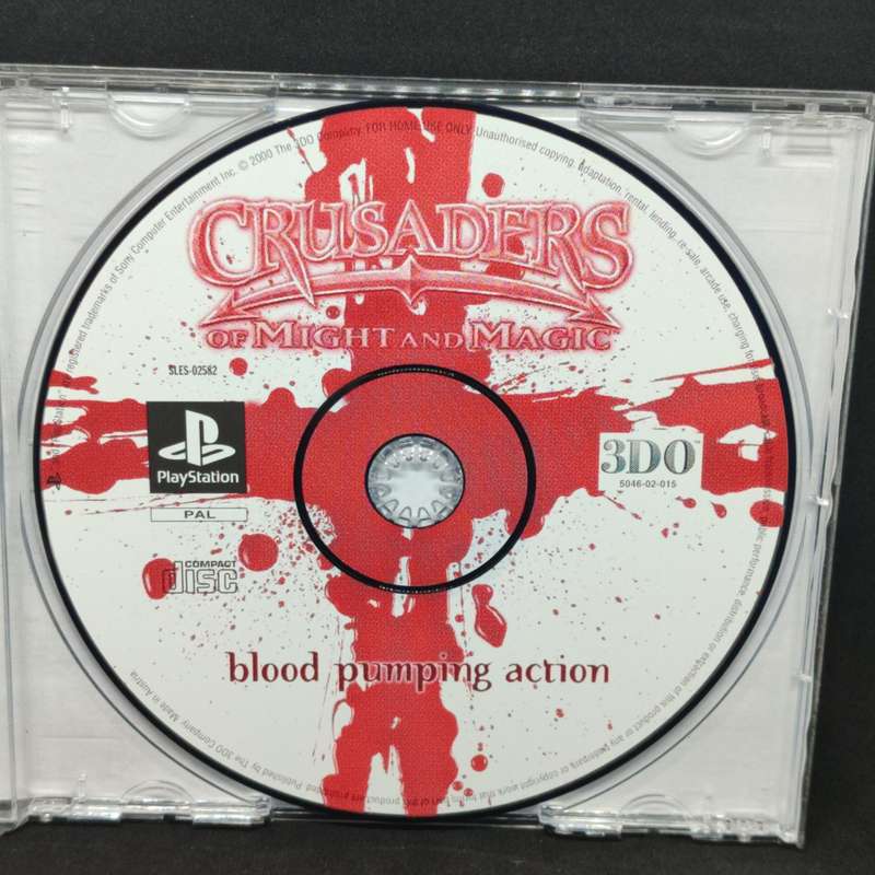 Crusaders of Might and Magic PlayStation PS One Disc Only