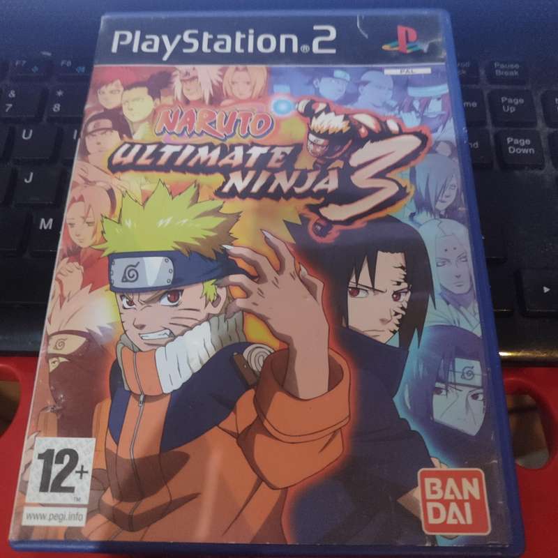 Naruto Ultimate Ninja 3  PlayStation 2 PS2 disc only