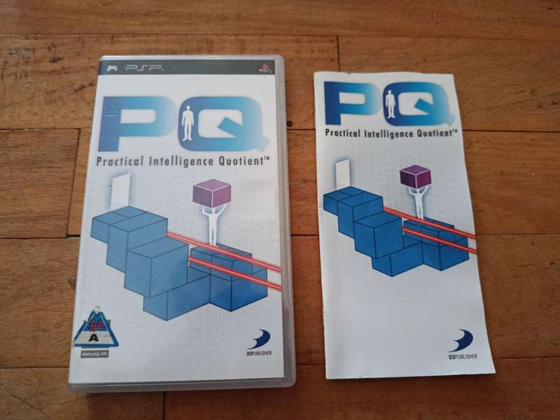 PQ Practical Intelligence Quotient PSP Playstation Portable