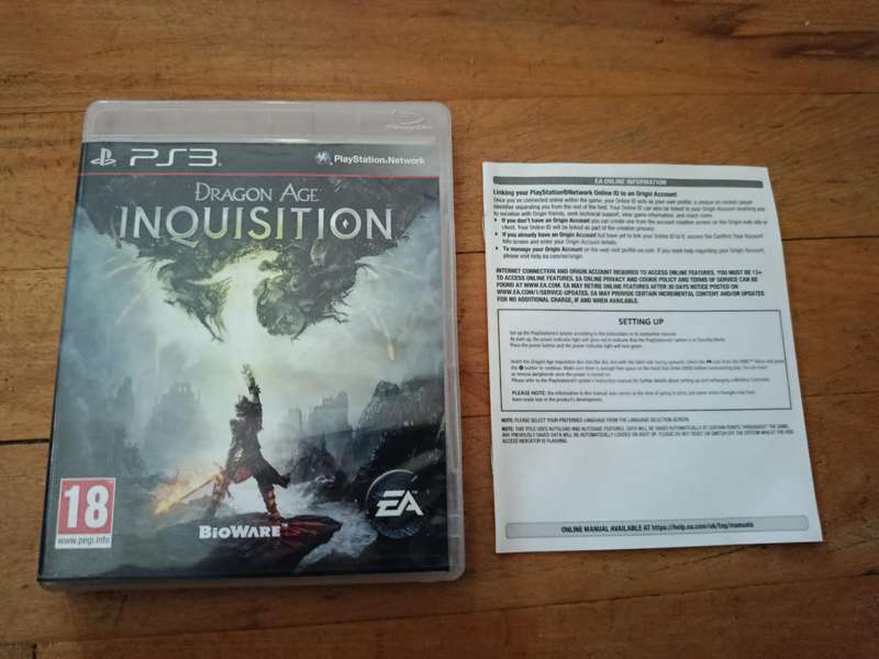Dragon Age Inquisition  Playstation 3 PS3