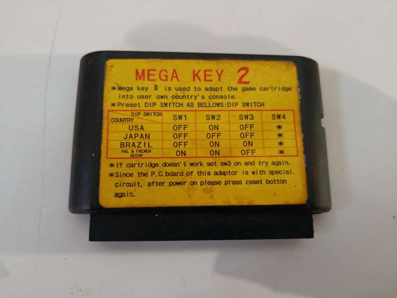 Mega Key 2 for Sega Megadrive
