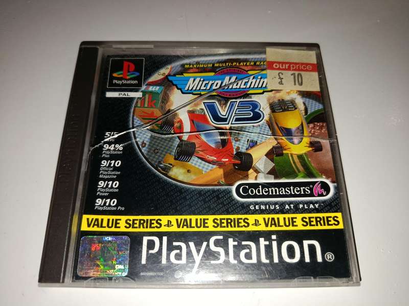 Micro Machines V3  PlayStation PS One PS1