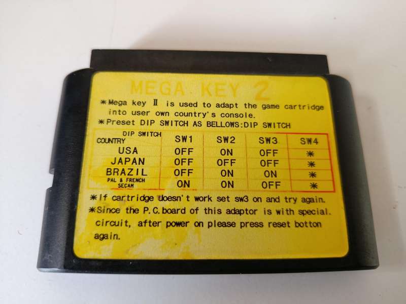 Mega Key 2 for Sega Megadrive