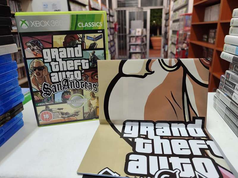 Grand Theft Auto San Andreas Xbox 360