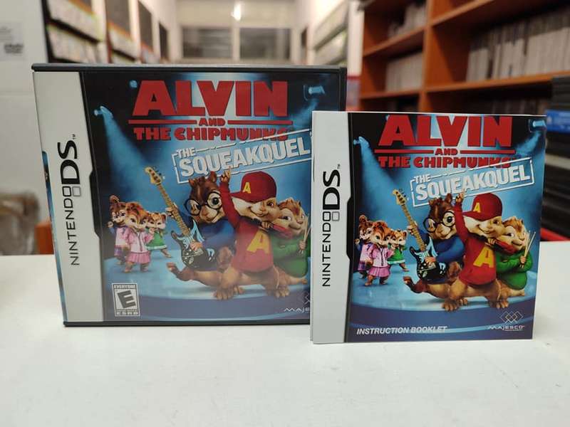 Alvin and the Chipmunks The Squeakquel Nintendo DS