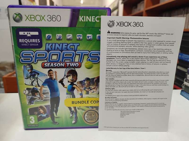 Kinect Sports Season 2 Xbox 360
