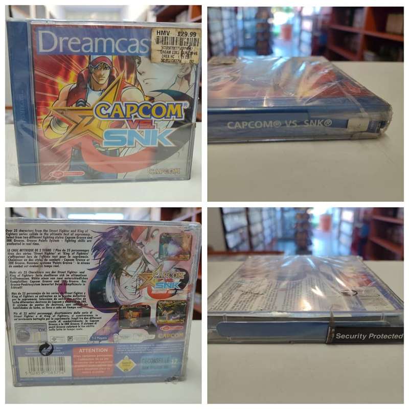Capcom Vs SNK Sega Dreamcast Pal New Sealed
