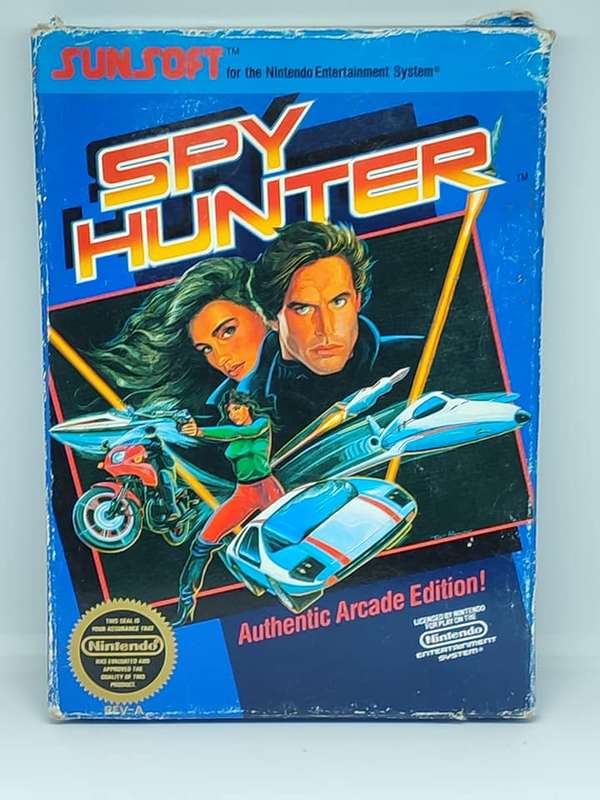 Spy Hunter Nintendo Entertainment System NES US NTSC