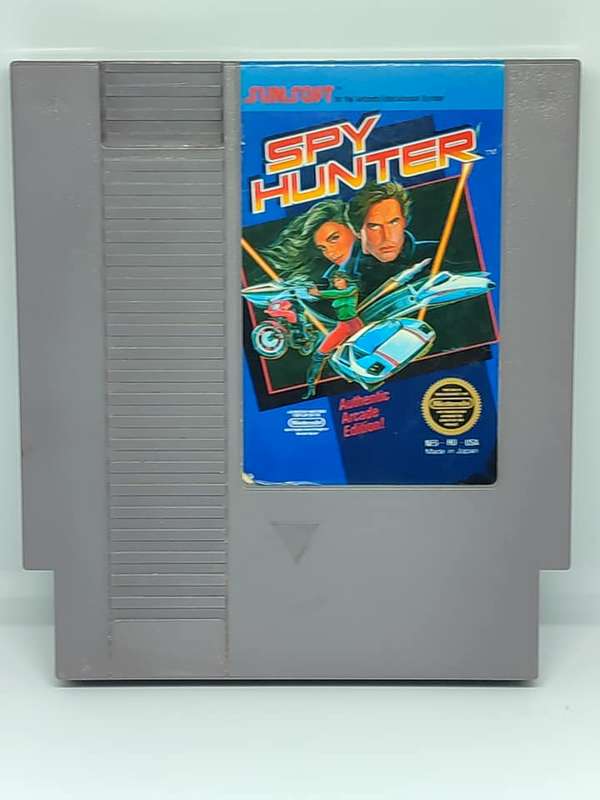 Spy Hunter Nintendo Entertainment System NES US NTSC