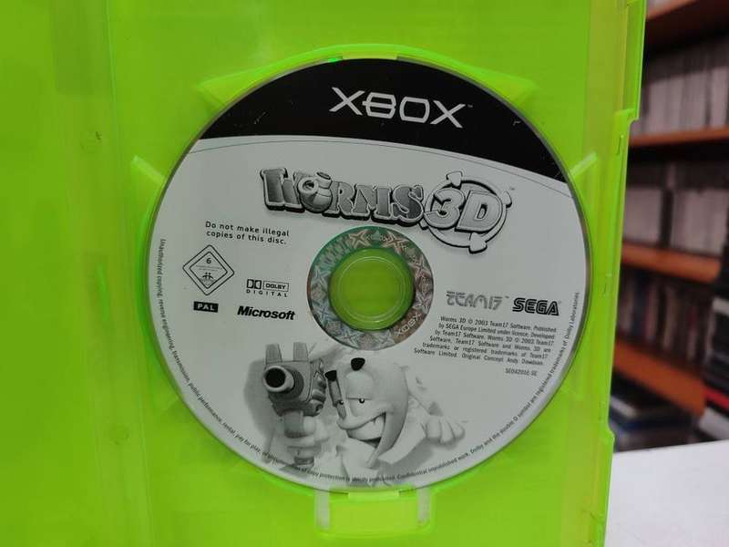 Worms 3D Xbox Disc Only